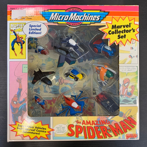 Micro Machines - Spider-Man Marvel Collector’s Set 1993 - In Package Vintage Toy Heroic Goods and Games   