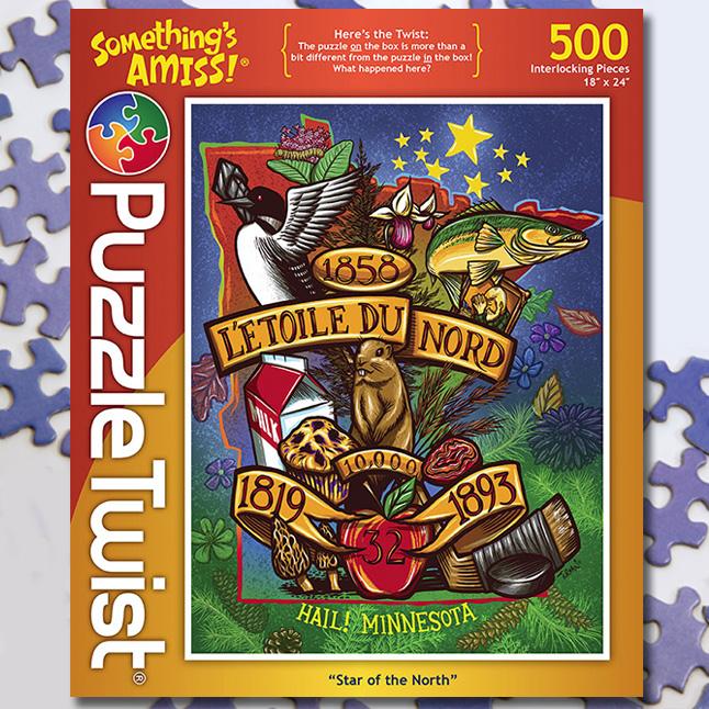 Star of the North - 500 Pieces Puzzles Heroic Goods and Games   