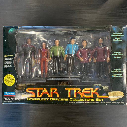 Star Trek - Starfleet Officers Collector’s Set - in Package Vintage Toy Heroic Goods and Games   