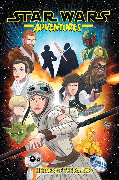 Star Wars Adventures - Vol 01 Book Heroic Goods and Games   