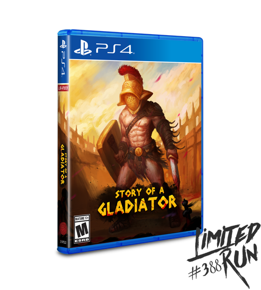 Story of a Gladiator - Limited Run #388 - Playstation 4 - Sealed Video Games Limited Run   