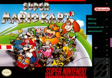 Super Mario Kart  - SNES - Loose Video Games Nintendo   