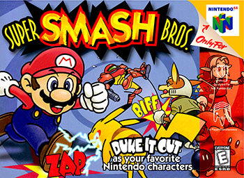 Super Smash Bros - N64 - Loose Video Games Nintendo   