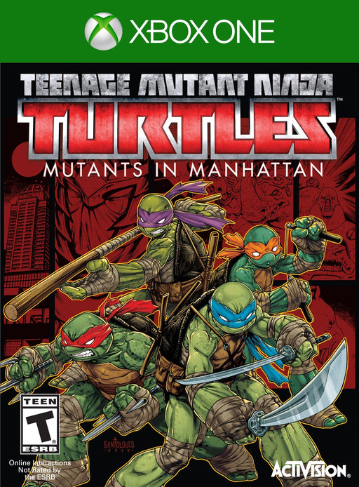 Teenage Mutant Ninja Turtles - Mutants in Manhattan - Xbox One - Complete Video Games Microsoft   