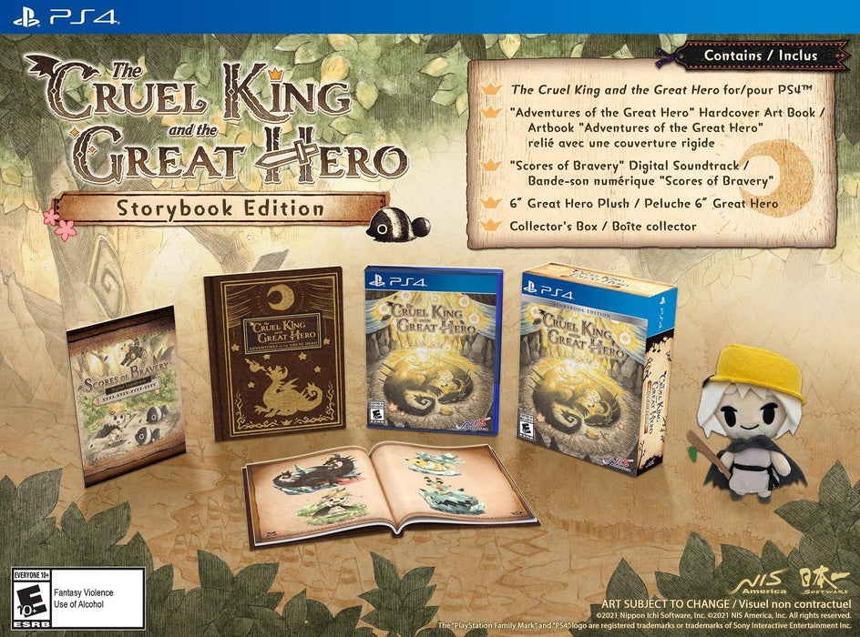 The Cruel King and the Great Hero - Storybook Edition - Playstation 4 - Sealed Video Games Sony   