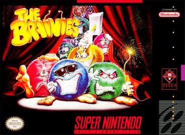 The Brainies  - SNES - Loose Video Games Nintendo   