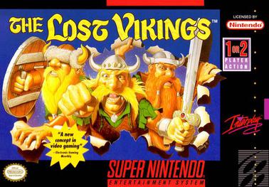 Lost Vikings  - SNES - Loose Video Games Nintendo   