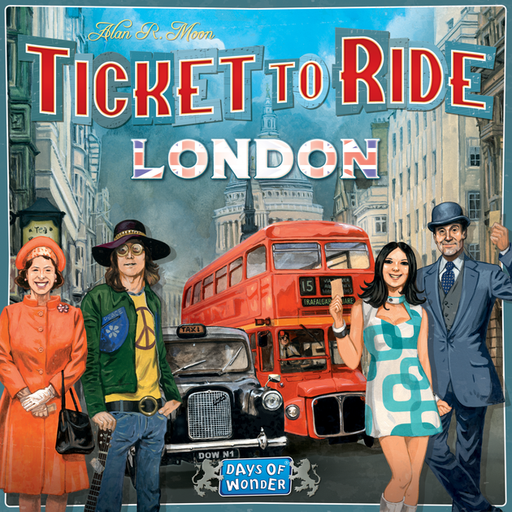 Ticket to Ride - London Board Games Asmodee   