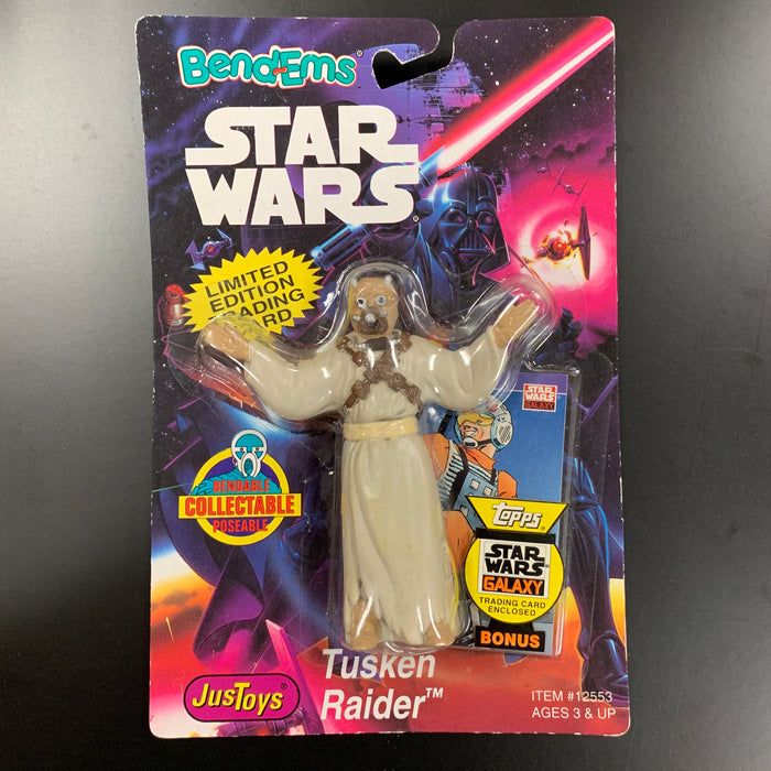 Star Wars - Bend-Ems - Tusken Raider Vintage Toy Heroic Goods and Games   