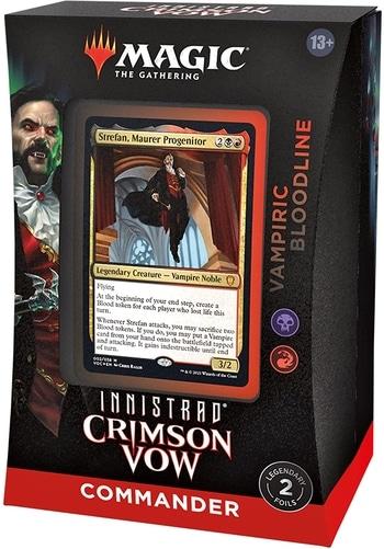 Magic the Gathering CCG: Innistrad - Crimson Vow Commander Deck - Vampiric Bloodline CCG WIZARDS OF THE COAST, INC   