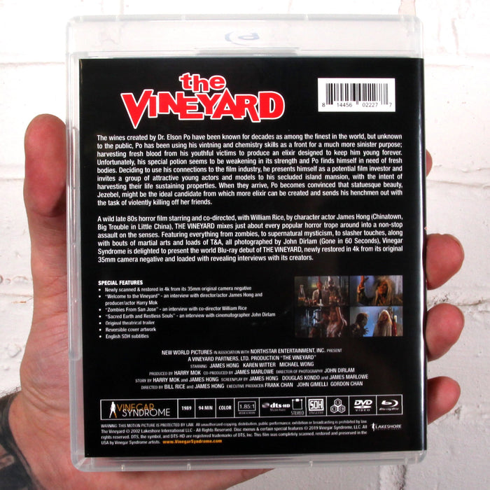 The Vineyard - Blu-Ray/DVD - Sealed Media Vinegar Syndrome   