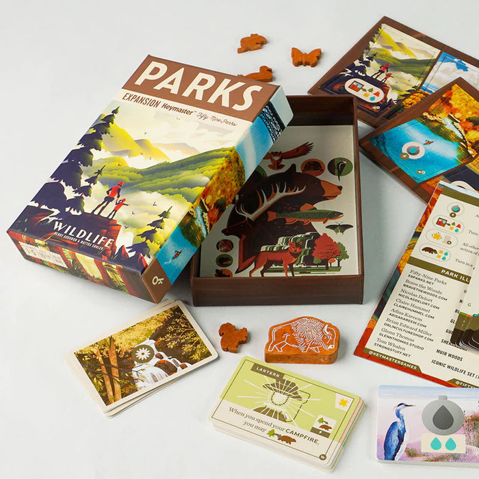 PARKS: Wildlife Expansion Board Games Keymaster Games   