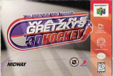 Wayne Gretzky 3D - N64 - Loose Video Games Nintendo   
