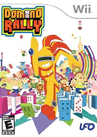 Domino Rally - Wii - in Case Video Games Nintendo   