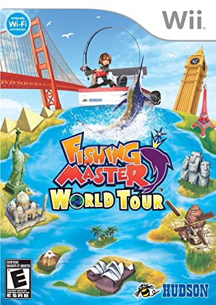 Fishing Master World Tour - Wii - in Case Video Games Nintendo   