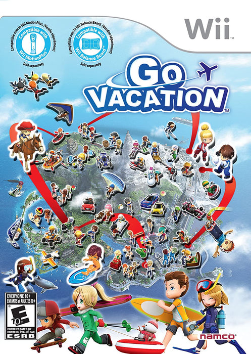 Go Vacation - Wii - in Case Video Games Nintendo   