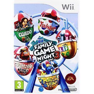 Hasbro Family Game Night 3 - Wii - in Case Video Games Nintendo   