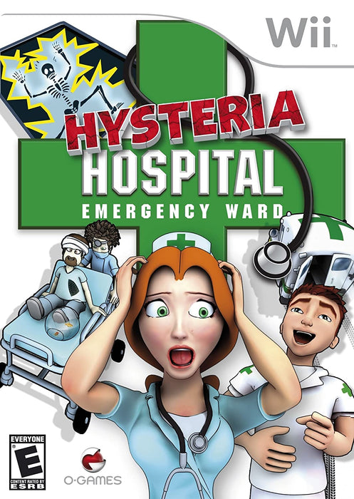 Hysteria Hospital - Emergency Ward - Wii - in Case Video Games Nintendo   