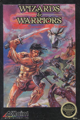 Wizards and Warriors - NES - Complete Video Games Nintendo   