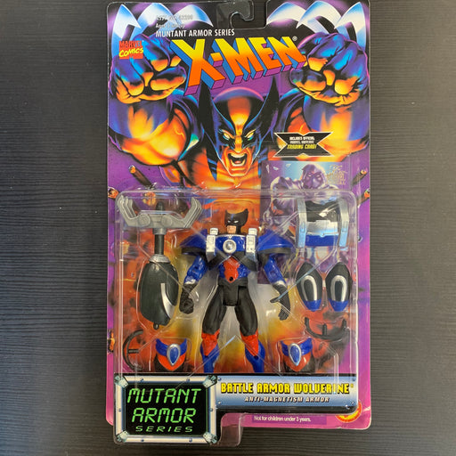 X-Men Mutant Armor Series Toybiz - Wolverine - in Package Vintage Toy Heroic Goods and Games   