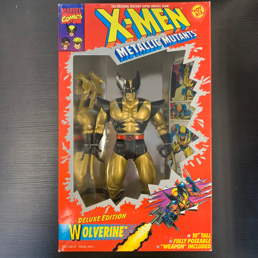 X-Men Toybiz - Wolverine 10 Inch Figure - Metallic Mutants - in Package Vintage Toy Heroic Goods and Games   