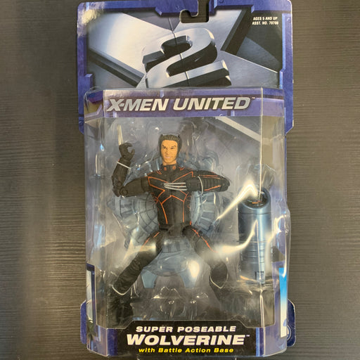 X-Men X2 Toybiz - Super Poseable Wolverine - in Package Vintage Toy Heroic Goods and Games   