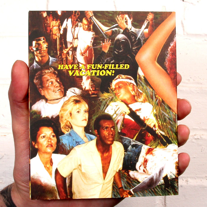 Zombie Island Massacre - Blu-Ray/DVD - Limited Edition Slipcover - Sealed Media Vinegar Syndrome   