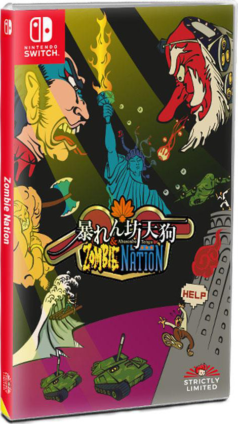 Abarenbo Tengu & Zombie Nation - Switch - Sealed Video Games Strictly Limited   