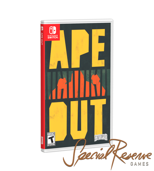 Ape Out - Switch - Sealed Video Games Limited Run   