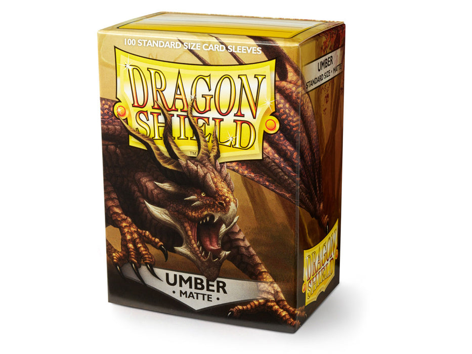Dragon Shields: (100) Matte Umber Accessories ARCANE TINMEN   