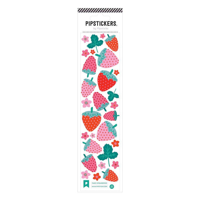 Fuzzy Strawberries Gift Pipsticks   