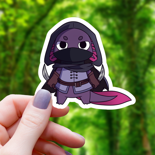 Axoltol Rogue RPG Inspired Sticker - 3" Gift Mimic Gaming Co   