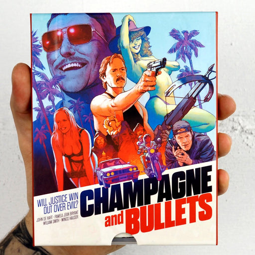Champagne & Bullets (aka GetEven / Road to Revenge) - Blu-Ray - Sealed Media Vinegar Syndrome   