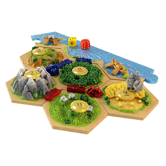 Catan  - 3D Edition Board Games ASMODEE NORTH AMERICA   