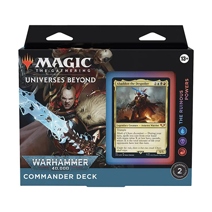 Magic the Gathering CCG: Warhammer 40K - Commander - The Ruinous Powers CCG WIZARDS OF THE COAST, INC   