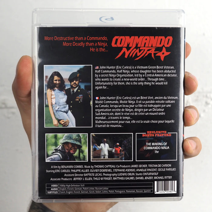 Commando Ninja [ETR Media] - Blu-Ray - Sealed Media Vinegar Syndrome   