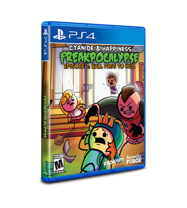 Cyanide and Happiness - Playstation 4 - Sealed Video Games Limited Run   