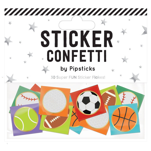 Have A Ball Sticker Confetti Gift Pipsticks   