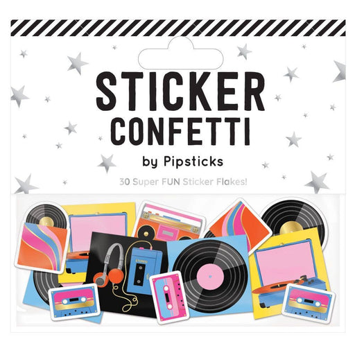 Classic Rock Sticker Confetti Gift Pipsticks   