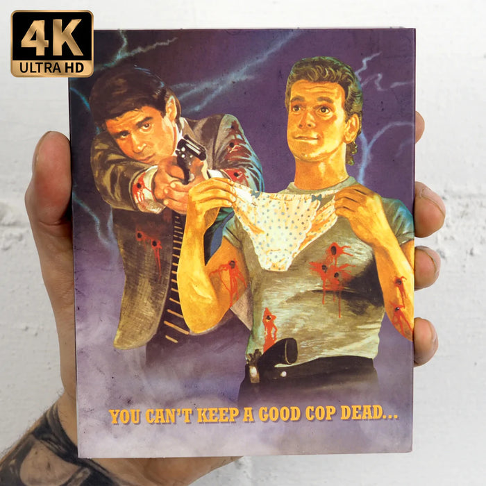 Dead Heat - Limited Edition Slipcover - 4K UHD & Blu-Ray - Sealed Media Vinegar Syndrome   