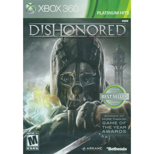 Dishonored - Platinum Hits - Xbox 360 - Complete Video Games Microsoft   