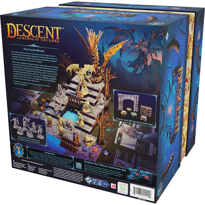 Descent - Legends of the Dark Board Games ASMODEE NORTH AMERICA   