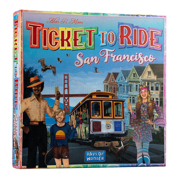 Ticket To Ride: San Francisco Board Games ASMODEE NORTH AMERICA   