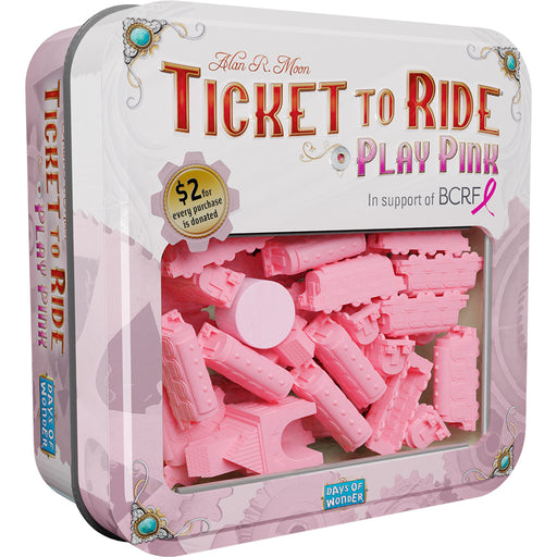 Ticket to Ride: Play Pink Board Games ASMODEE NORTH AMERICA   