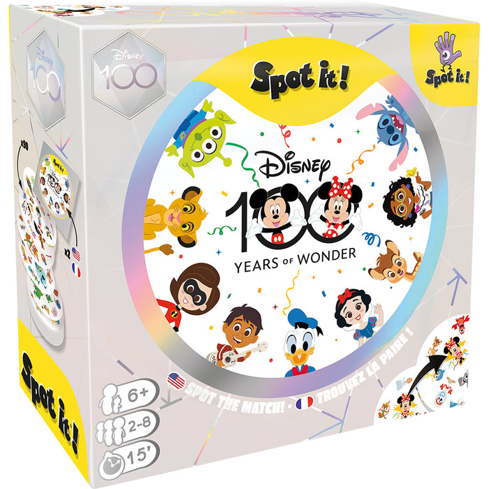 Spot It - Disney 100th Anniversary Board Games ASMODEE NORTH AMERICA   