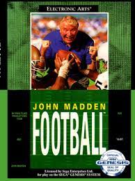 John Madden Football - Genesis - Loose Video Games Sega   