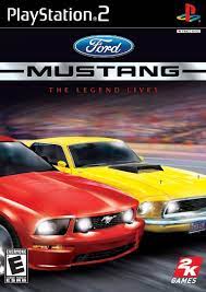 Ford  Mustang - The Legends Lives - Playstation 2 - Complete Video Games Sony   