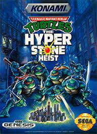 Teenage Mutant Ninja Turtles - The Hyperstone Heist - Genesis - Loose Video Games Sega   