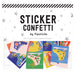 Double Axel Sticker Confetti Gift Pipsticks   