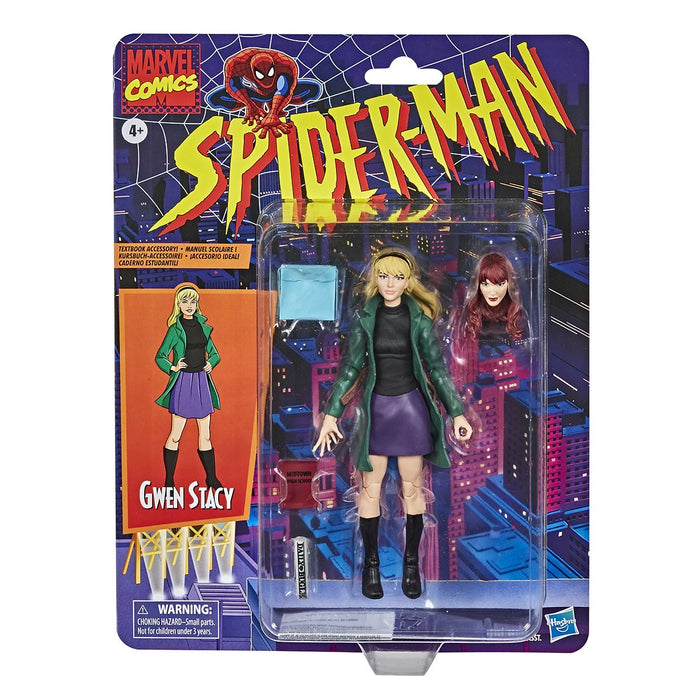 Marvel Legends - Spider-Man Retro Gwen Stacy - New Vintage Toy Heroic Goods and Games   